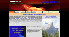 Desktop Screenshot of entrueckung.info